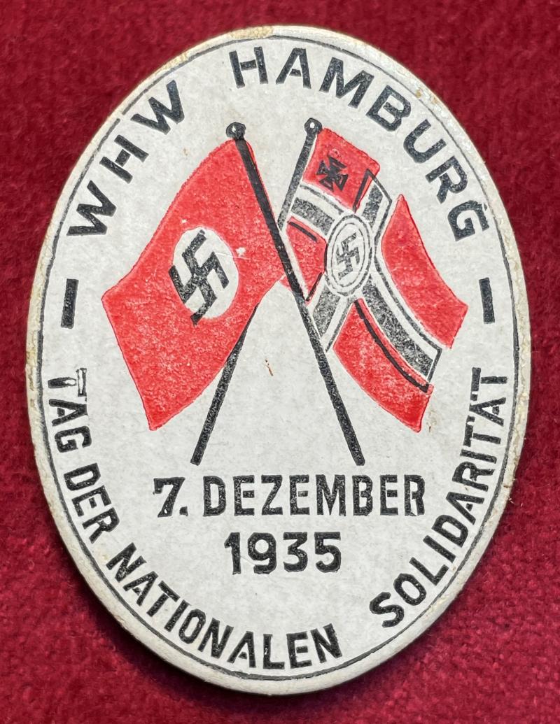 3rd Reich Tag der Nationalen Solidarität 7. Dez.1935
