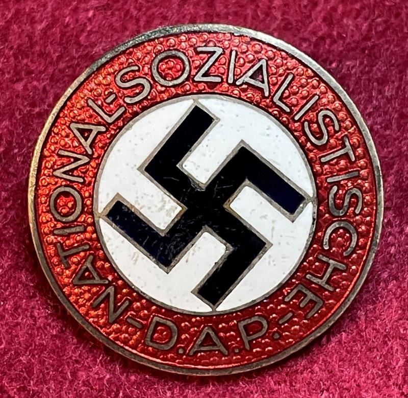 3rd Reich NSDAP Parteiabzeichen Fritz Zimmermann