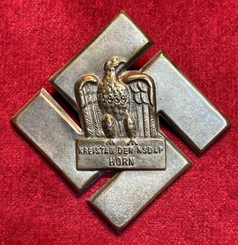 3rd Reich Kreistag der NSDAP Horn 1939