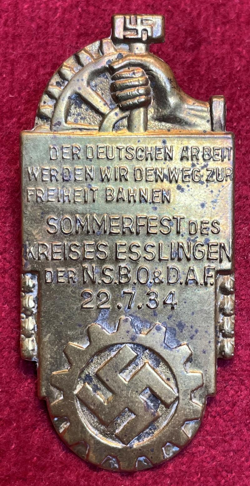 3rd Reich NSBO & DAF Sommerfest Kreis Esslingen