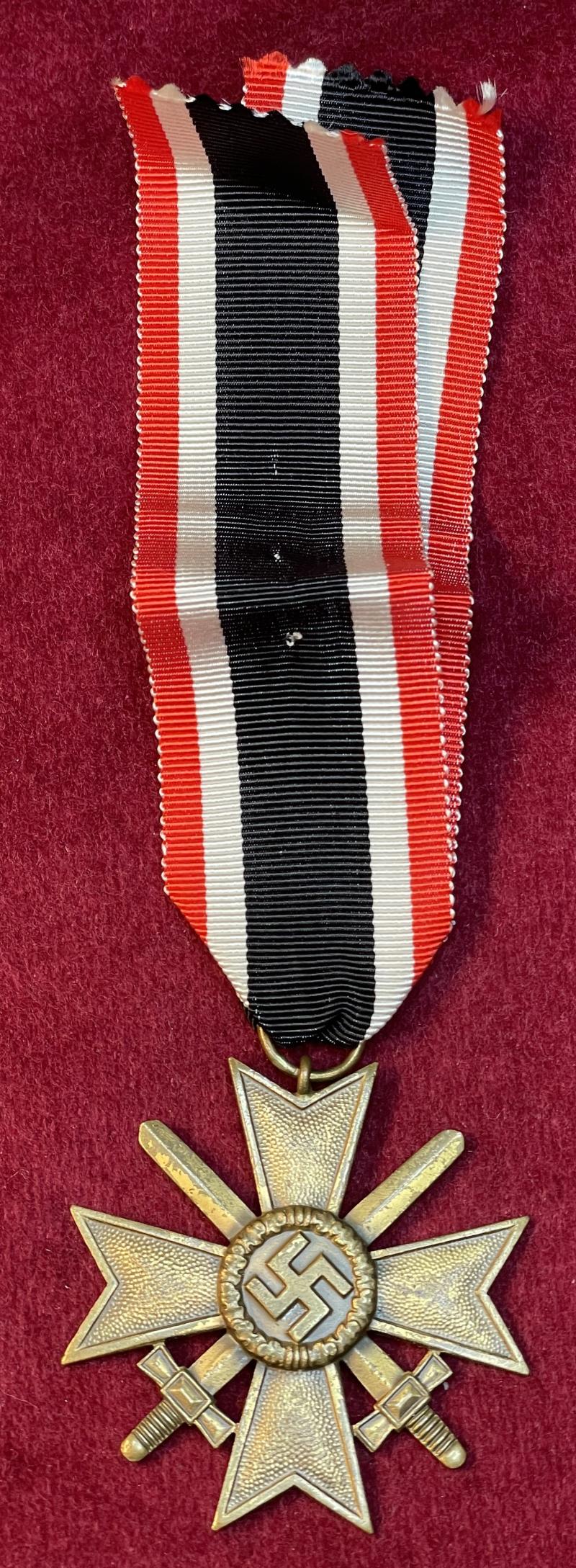 3rd Reich Kriegsverdienstkreuz mit Schwertern 2. Klasse, 1939