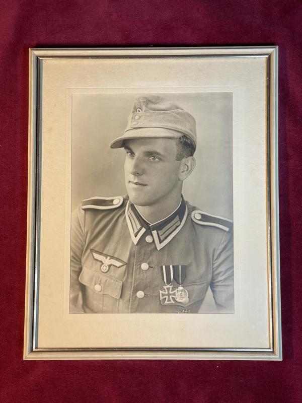 3rd Reich Wehrmacht soldat im Bilderrahmen