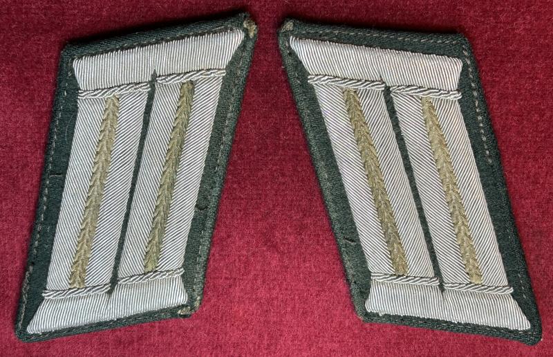 3rd Reich Kragenspiegel für einen Offizier der Infanterie