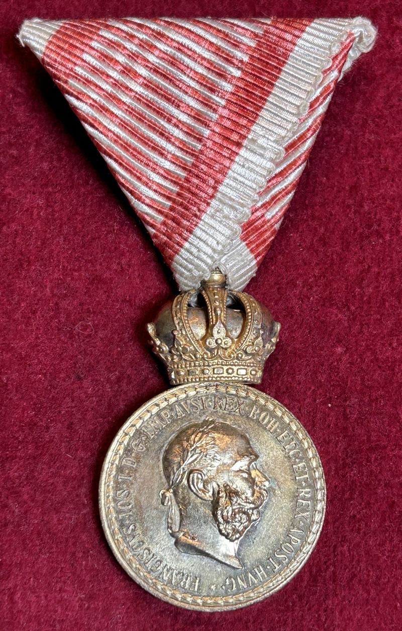 Österreich-Ungarn Militär-Verdienstmedaille in Silber