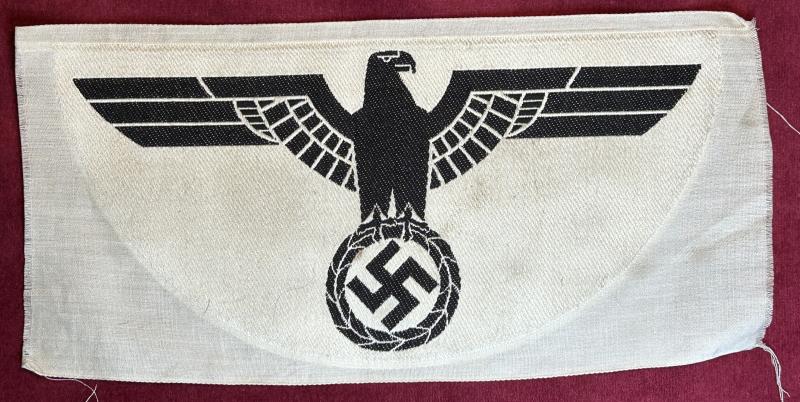 3rd Reich Wehrmacht Grosser Brustadler für das Sporthemd 2. variante