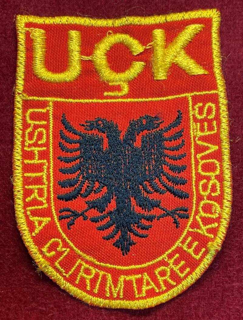 Kosovo UCK Ushtria Çlirimtare e Kosovës sleeve patch