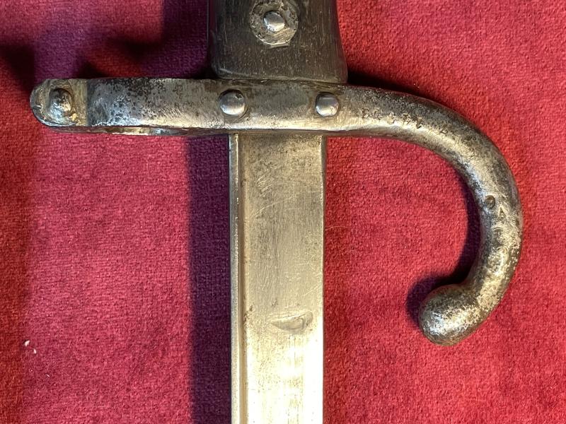 M1874 French Gras sword Bayonet - St. Etienne 1877