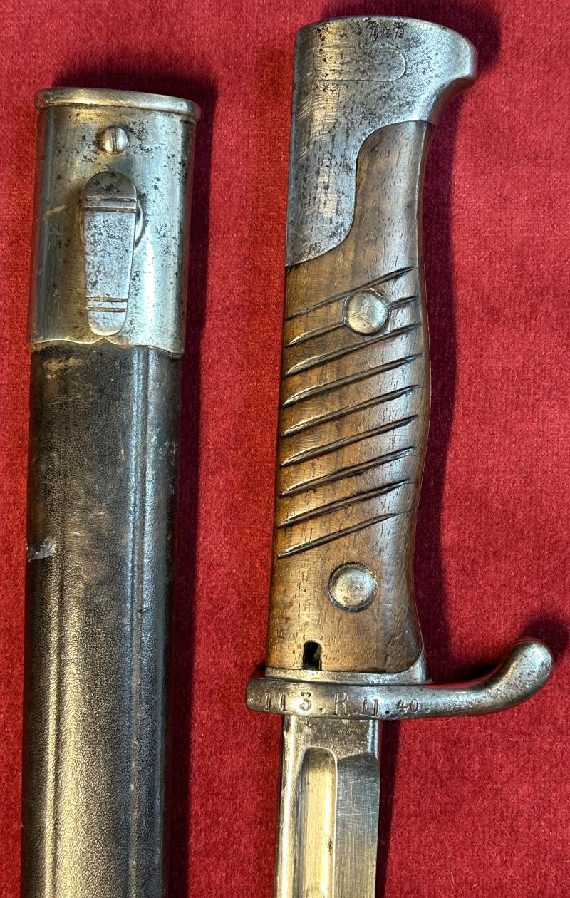 Kaiserreich Seitengewehr M1898 N/a lang (Baden)