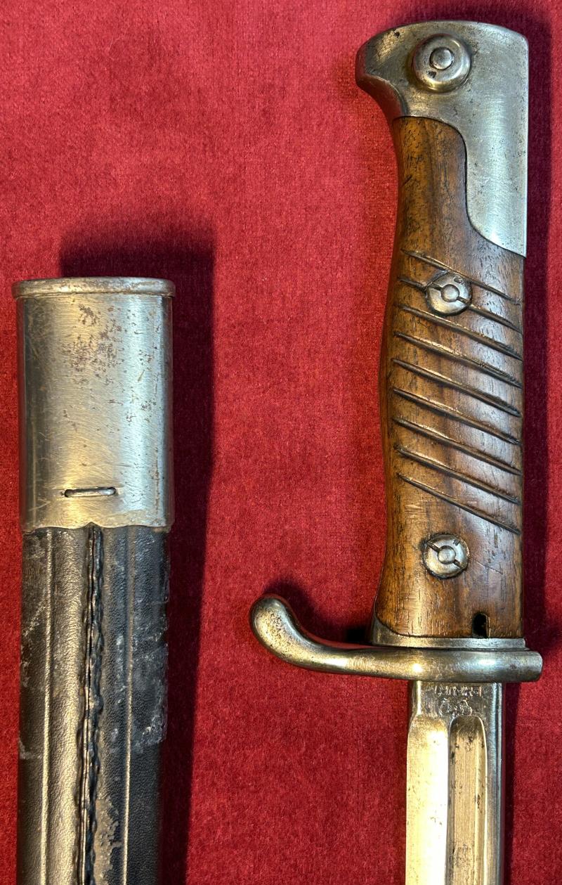 Kaiserreich Seitengewehr M1898 N/a lang (Baden)