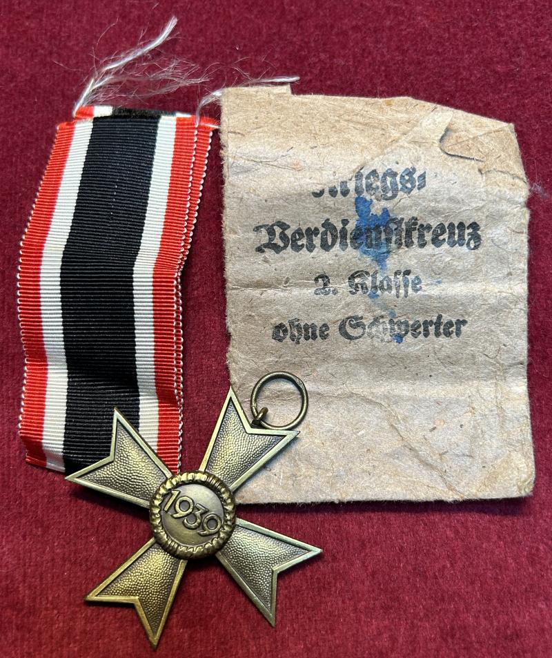 3rd Reich Kriegsverdienstkreuz ohne Schwertern 2. Klasse 1939 (Katz & Deyhle)