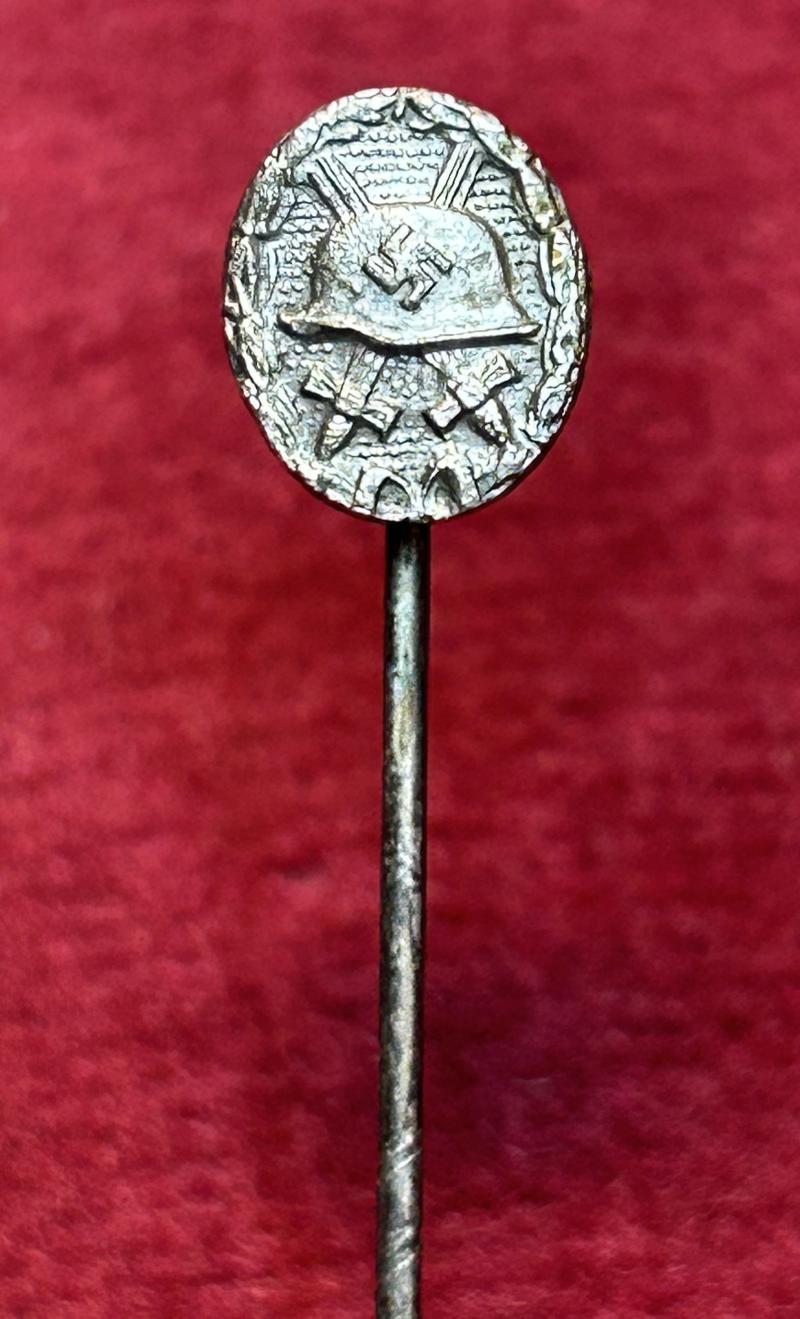 Verwundetenabzeichen in Silber Miniatur