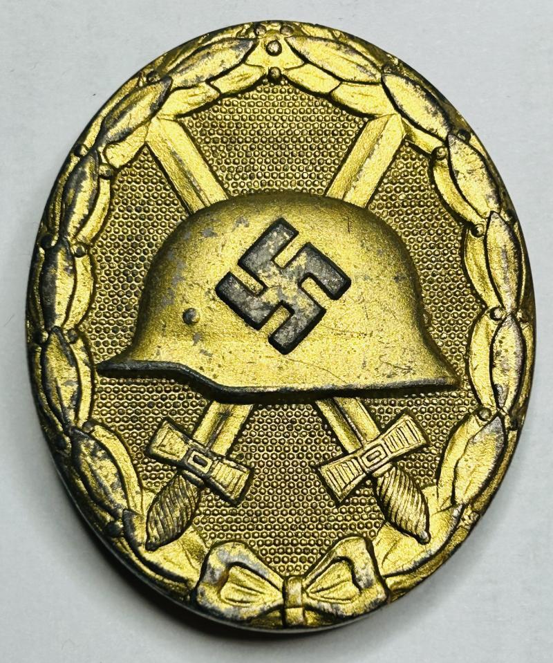 3rd Reich Verwundetenabzeichen 1939 in Gold (26)