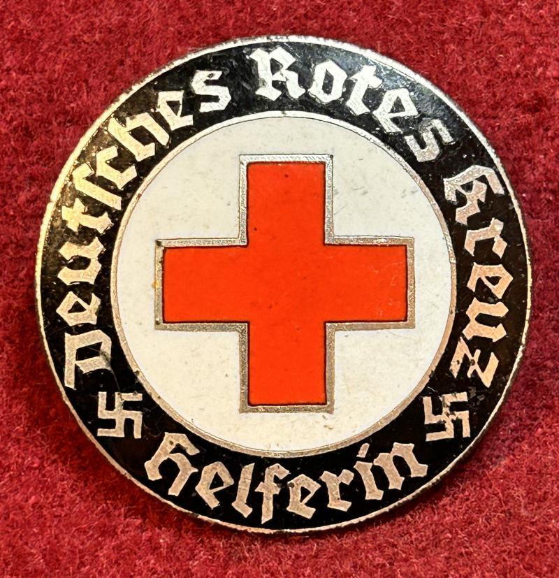 3rd Reich Deutsches Rotes Kreuz Helferin abzeichen
