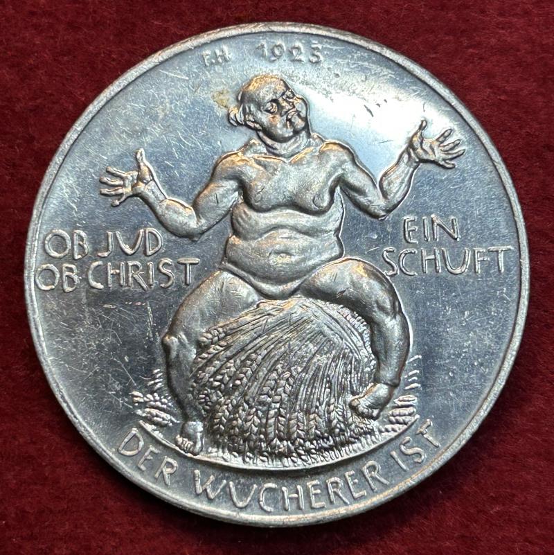 Deutsche Reich Gedenkmedaille zur Teuerung (innflation) von 1923