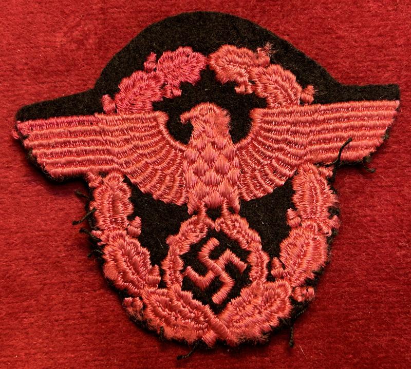 3rd Reich Ärmeladler Feuerschutzpolizei