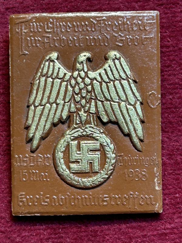3rd Reich NSDAP Kreisabschnittstreffen Thüringen 1938