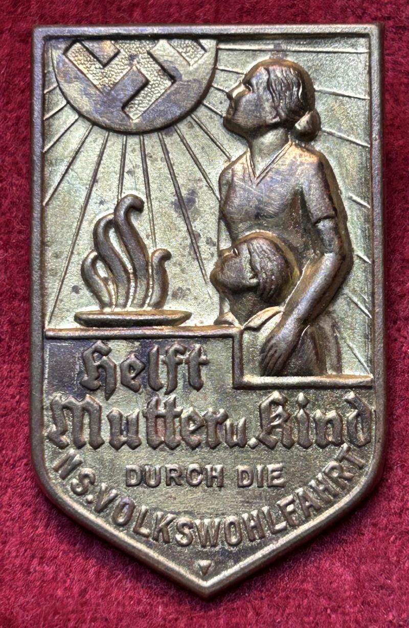 3rd Reich NSV Helft Mutter und Kind