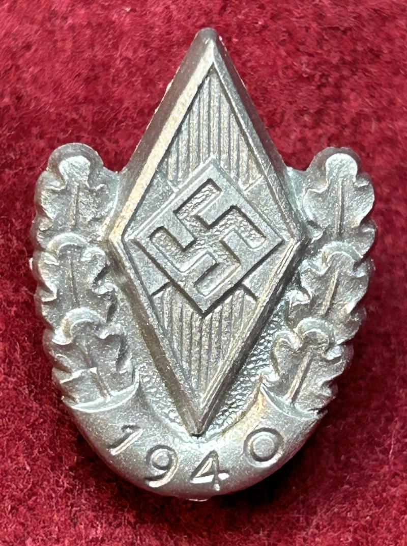 3rd Reich HJ Sieger abzeichen 1940