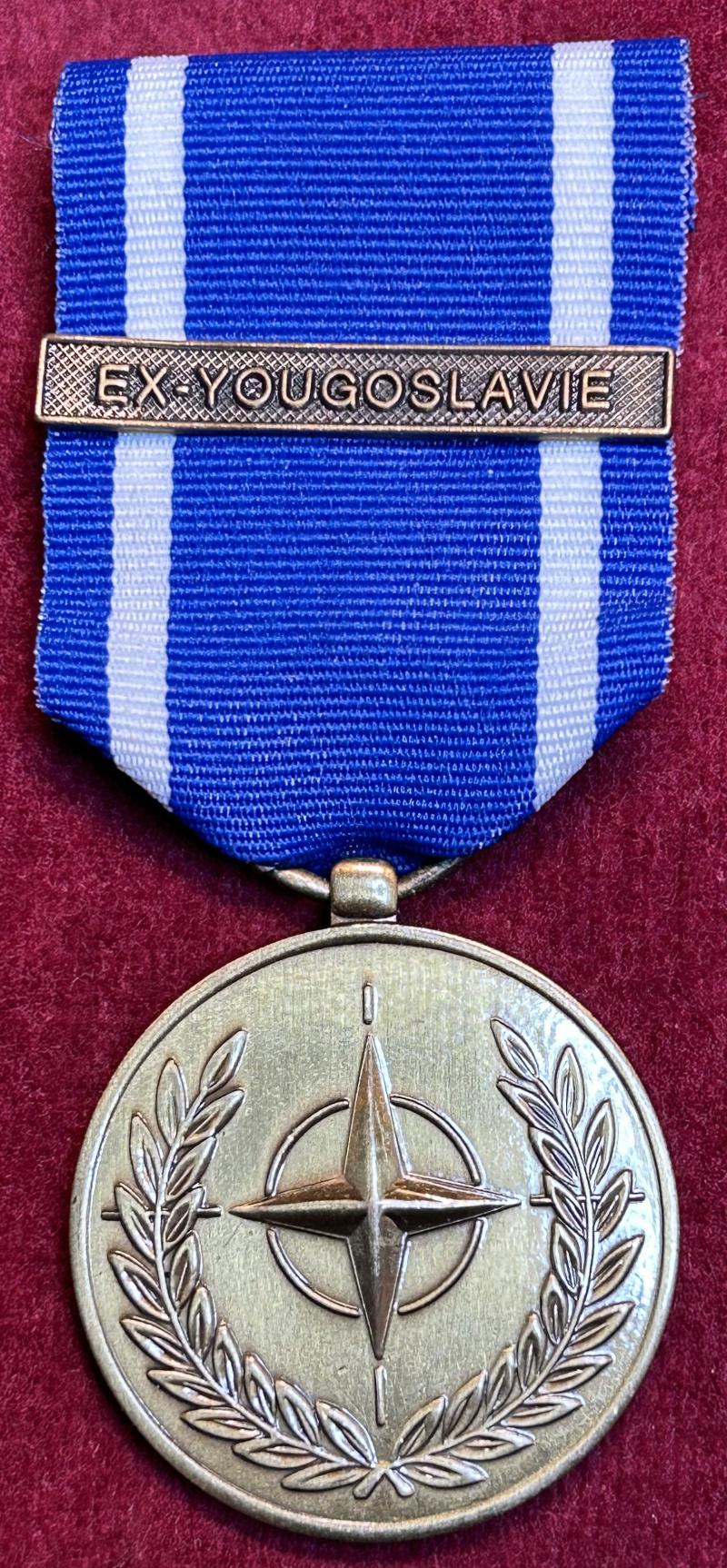 NATO Non-Article 5 medal for ISAF (version Ex-Yougoslavie)