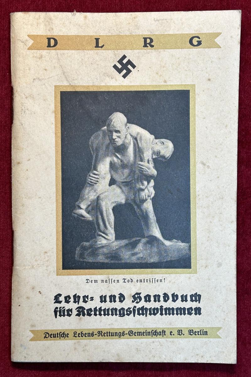3rd Reich DLRG Lehr- und Handbuch für Rettungsschwimmen