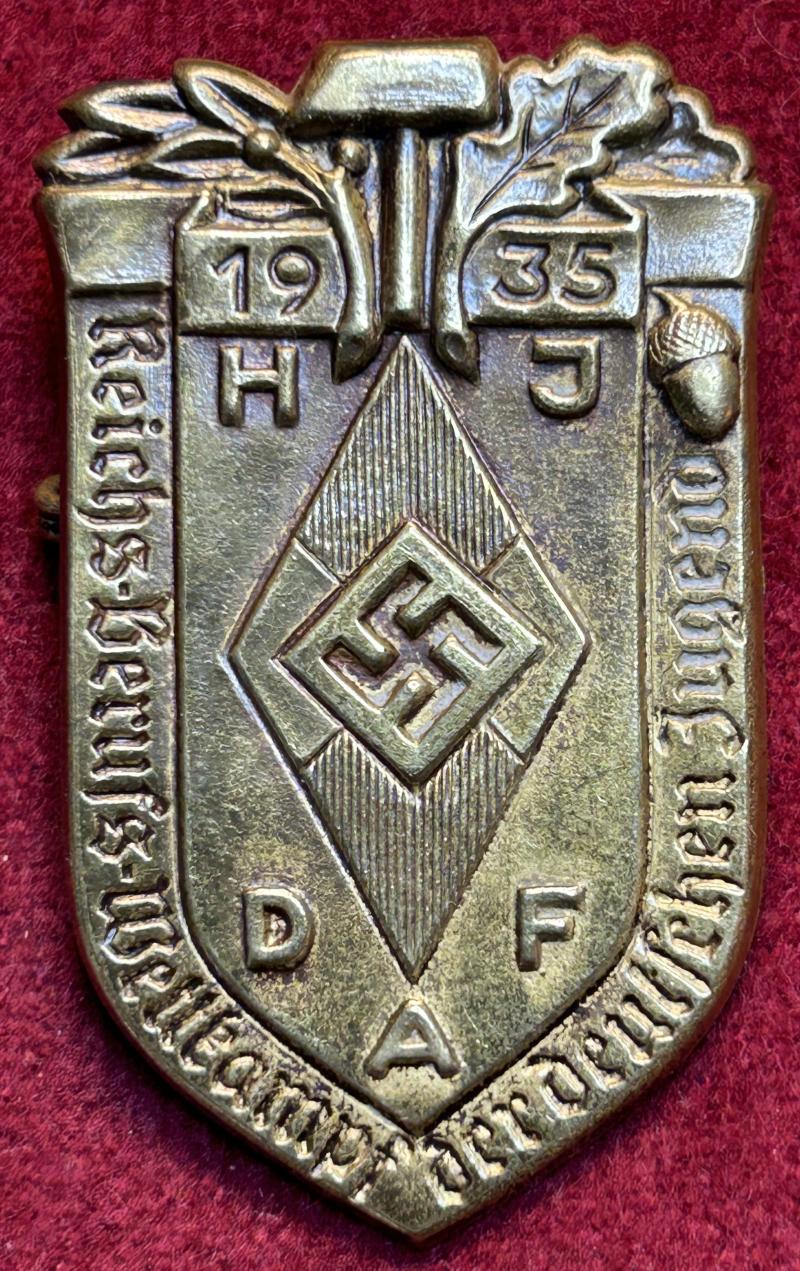 3rd Reich HJ Reichsberufswettkampf der Deutsche Jugend 1935