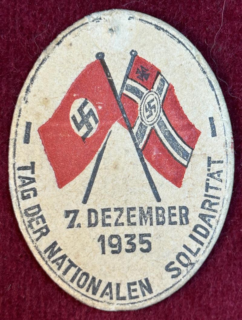 3rd Reich Tag der Nationalen Solidarität 7. Dez.1935