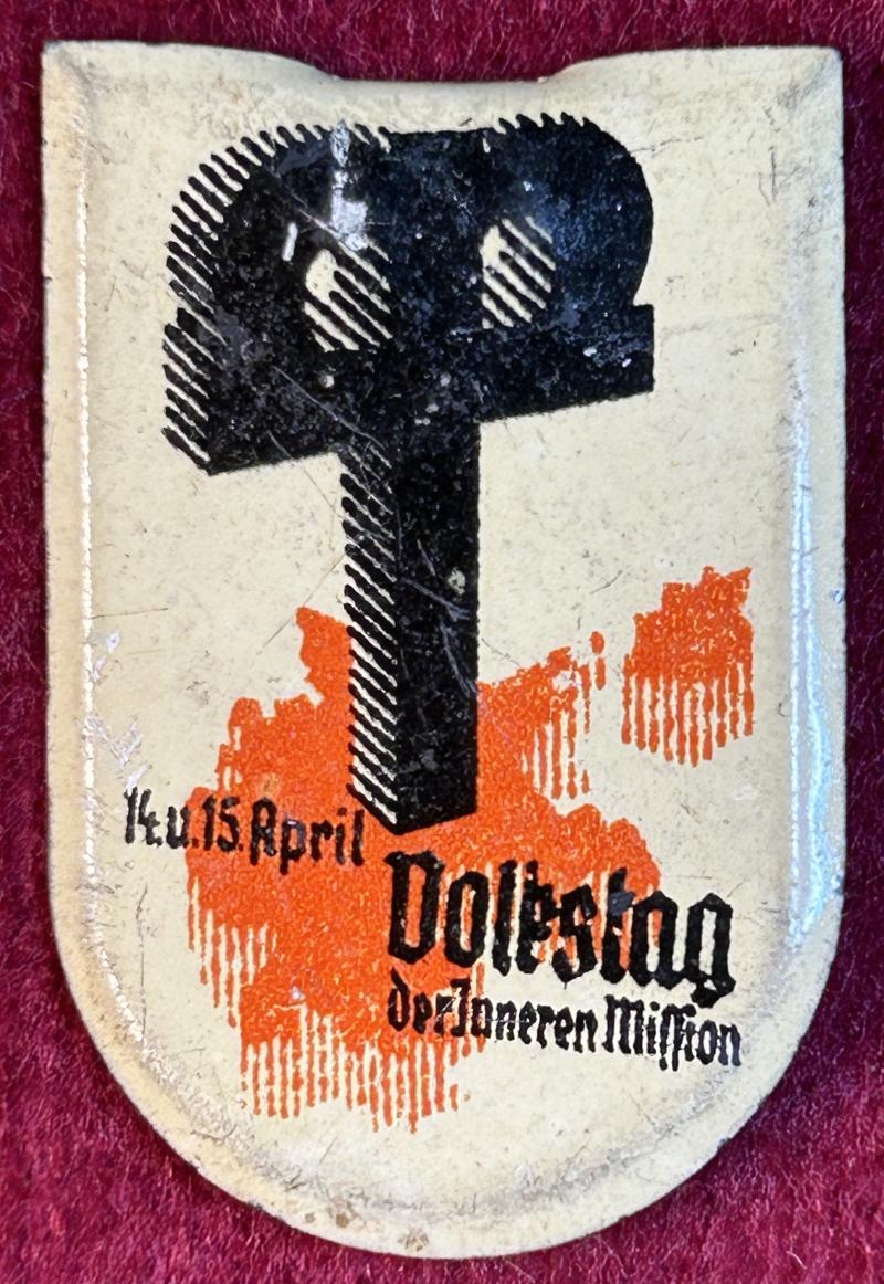3rd Reich 14-15 april Volkstag Der Inneren Mission