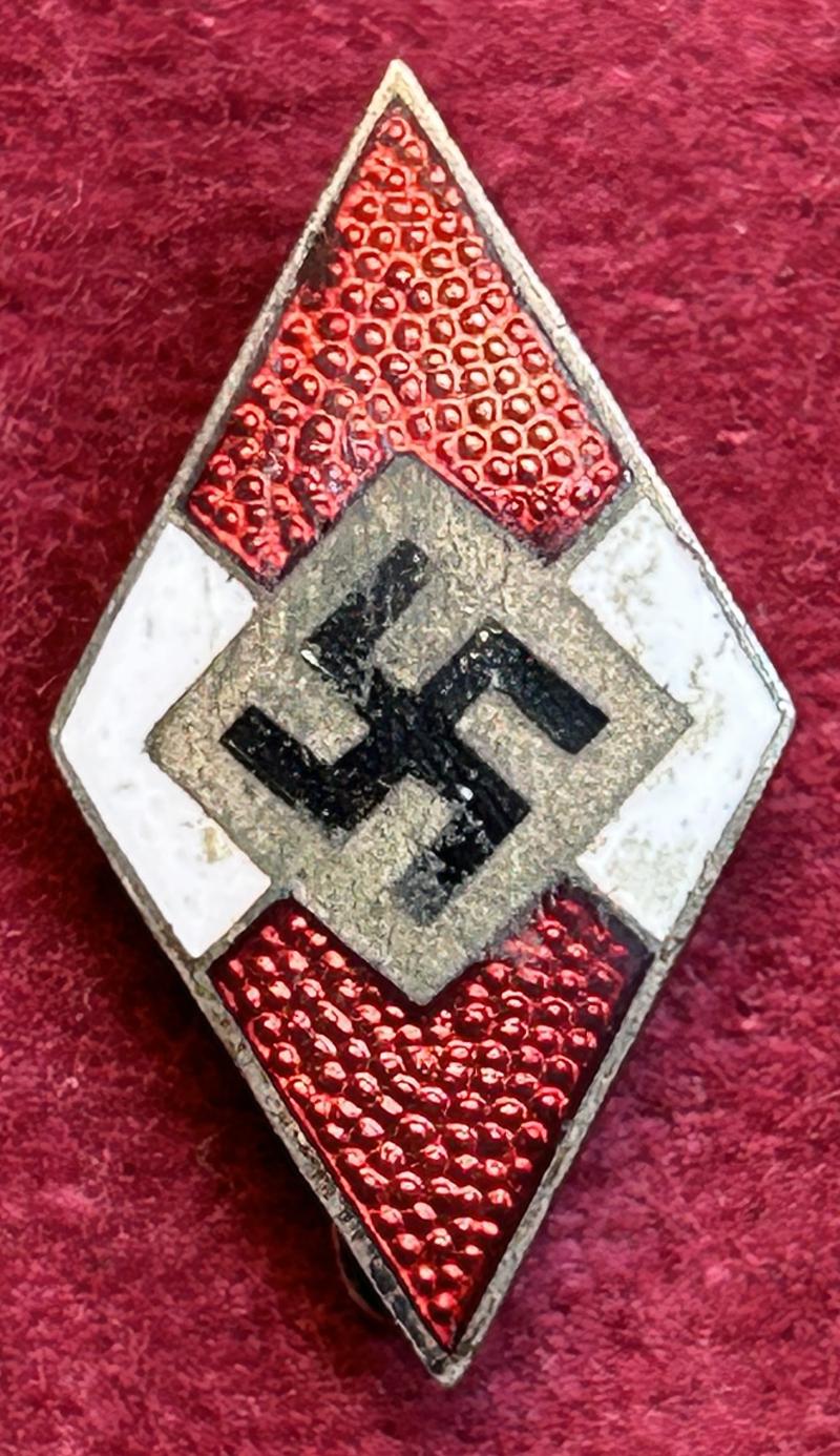 3rd Reich HJ mitgliedsabzeichen RZM 31