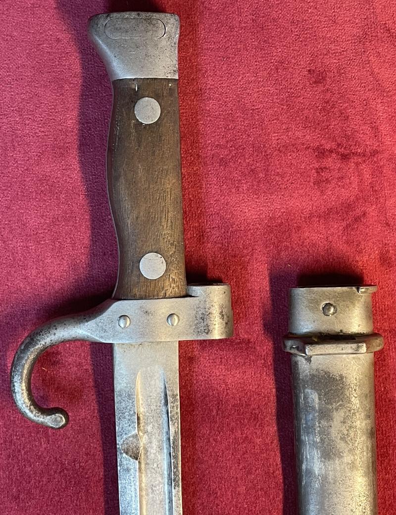 French M1896 2nd patern Mannlicher-Berthier sword (1912)