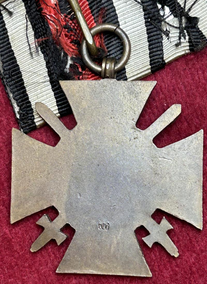 Deutsche Reich Ordensspange EK 2. Klasse & Frontkämpferkreuz