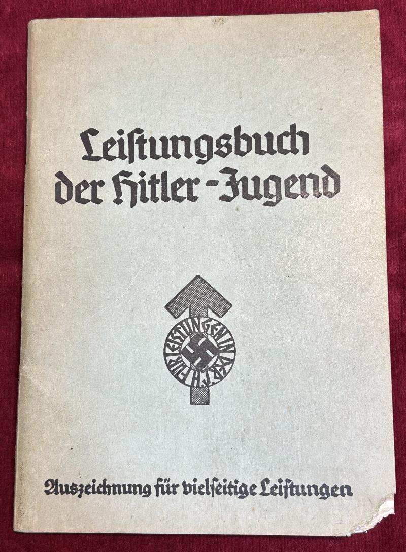 3rd Reich Leistungsbuch der Hitler-Jugend