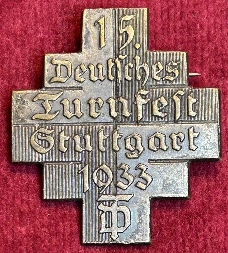 3rd Reich 15. Deutsches Turnfest Stuttgart 1933
