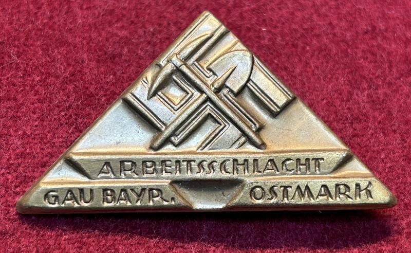 3rd Reich Arbeitsschlacht Gau Bayern Ostmark