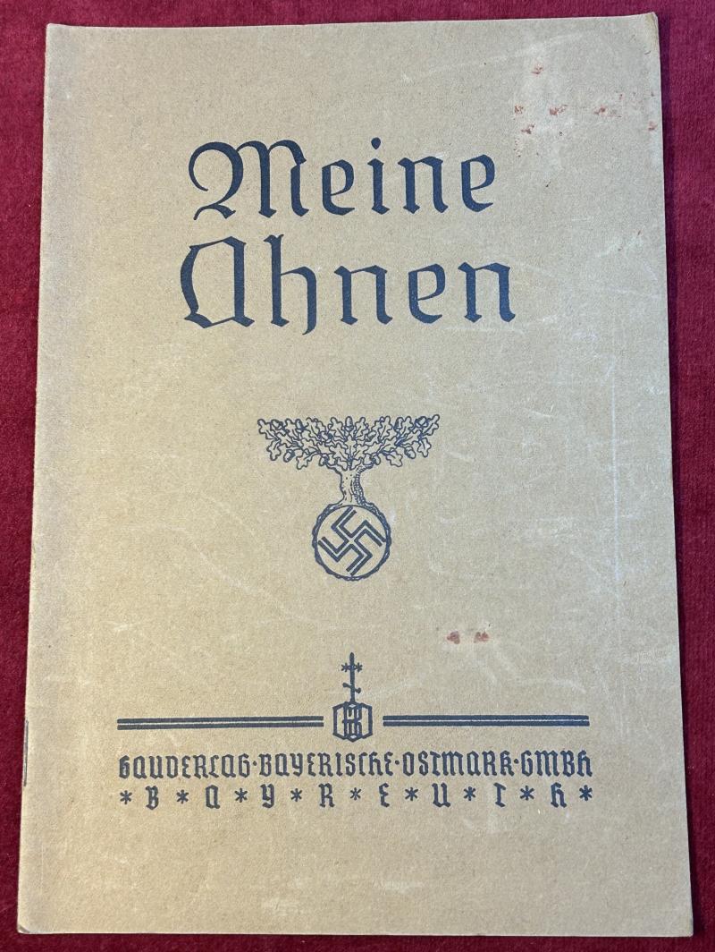 3rd Reich Ahnepass - Meine Ahnen (Bayreuth)