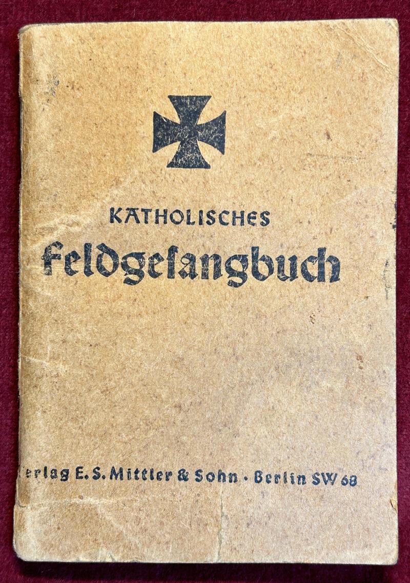 3rd Reich Katholischen Feldgesangbuch für die Geistlicher der Wehrmacht