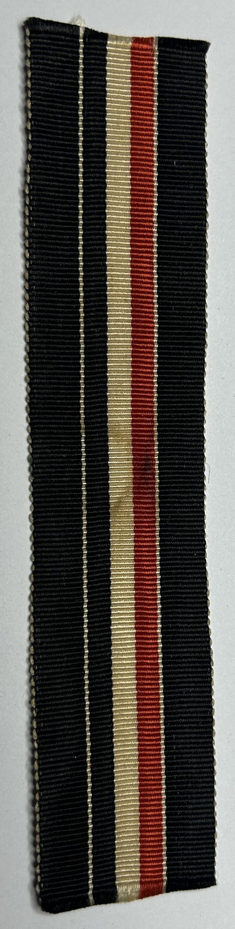 Deutsche Reich Orginal Ordensband für die Medaille für Tapferkeit im Weltkriege 1914-1918
