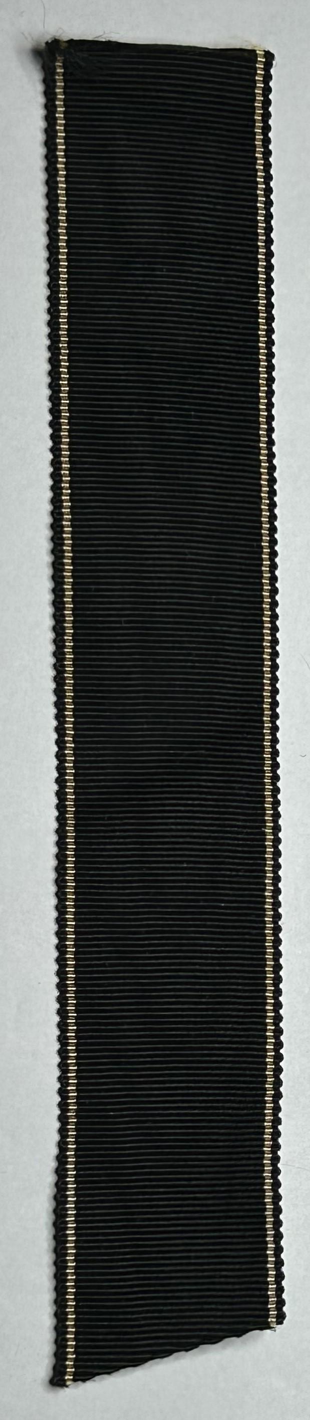 Deutsche Reich Orginal Ordensband für die Erinnerungsmedaille der Eisernen Division