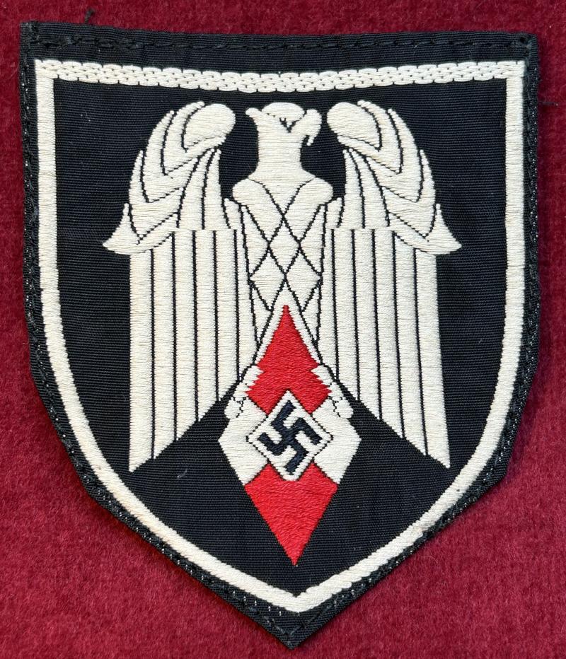 3rd Reich HJ Fahnenträger Ärmelabzeichen für Gefolgschaftsfahnenträger