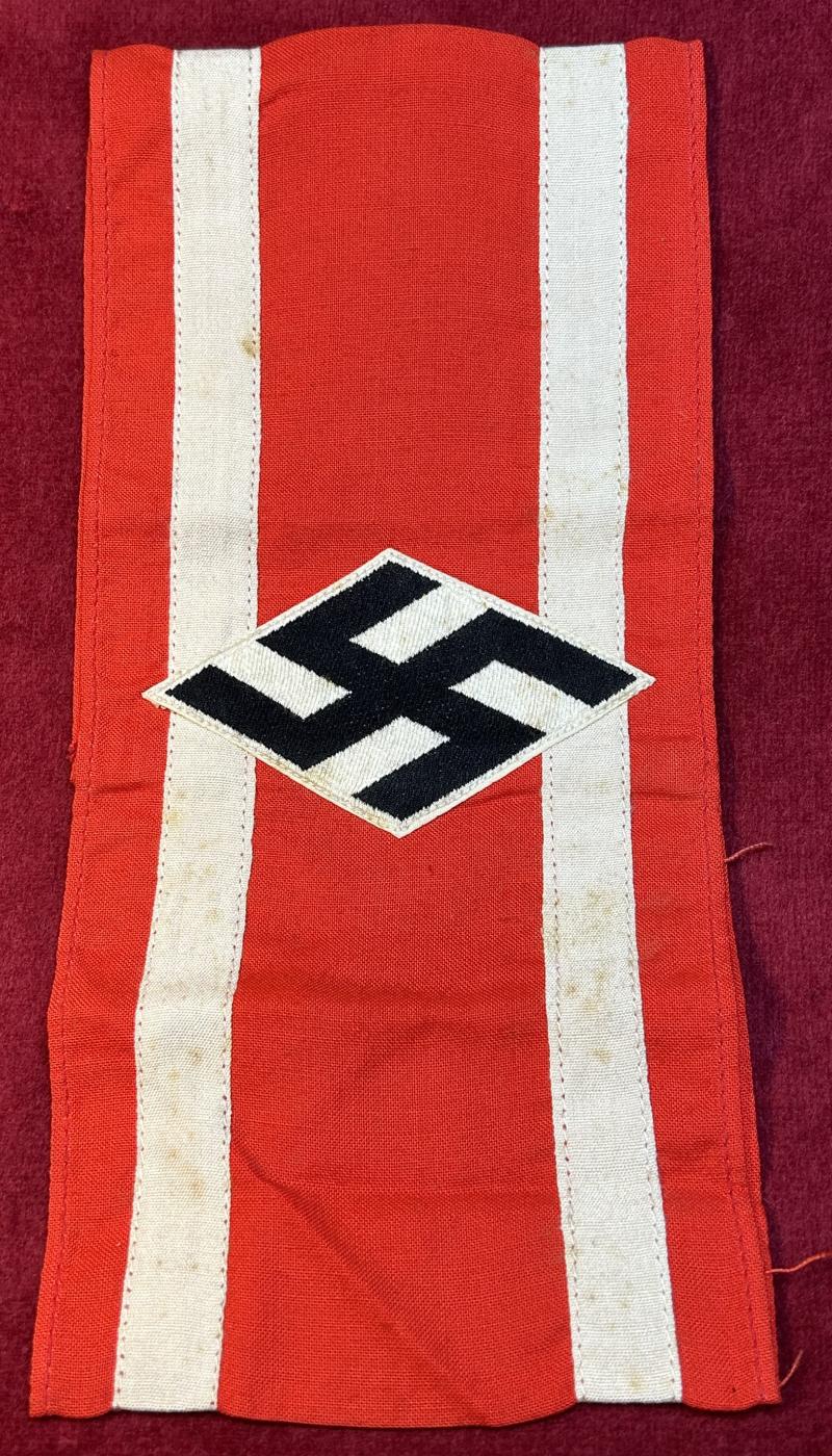 3rd Reich Studentenbund Armbinde (RZM-Etikett)