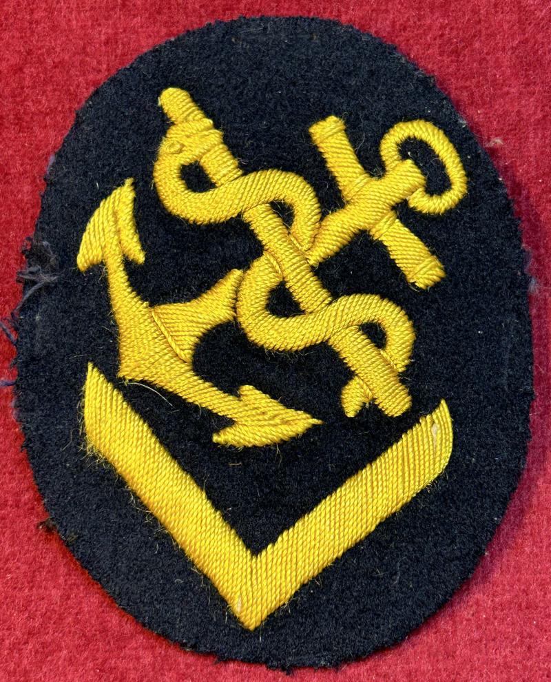 3rd Reich Kriegsmarine Ärmelabzeichen für Sanitätsobermaat
