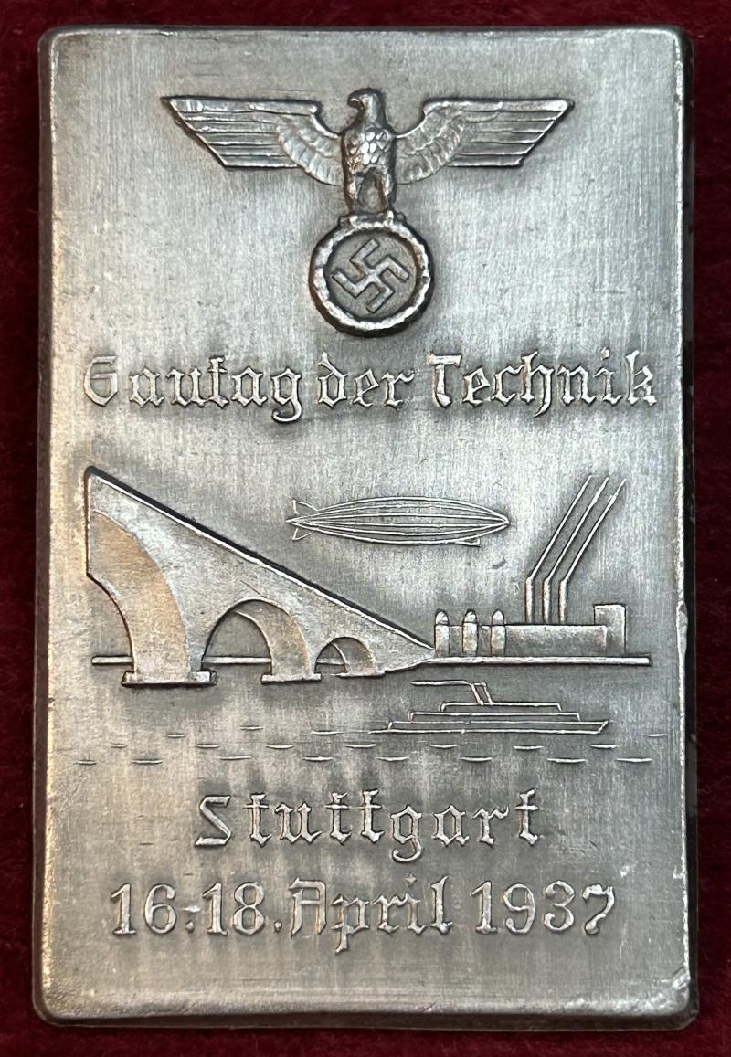 3rd Reich Gautag der Technik Stuttgart 1937