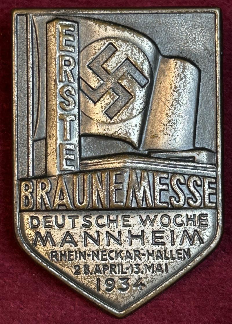 3rd Reich Erste Braune Messe Mannheim 1934