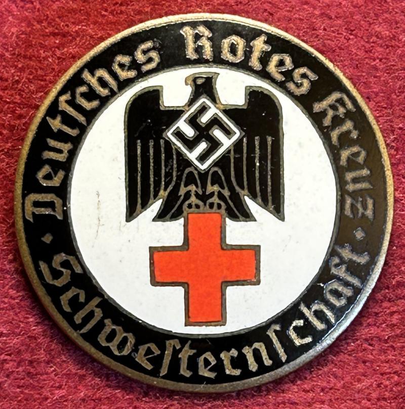 3rd Reich DRK Schwesternschaft Broche 4. Form Stuttgart