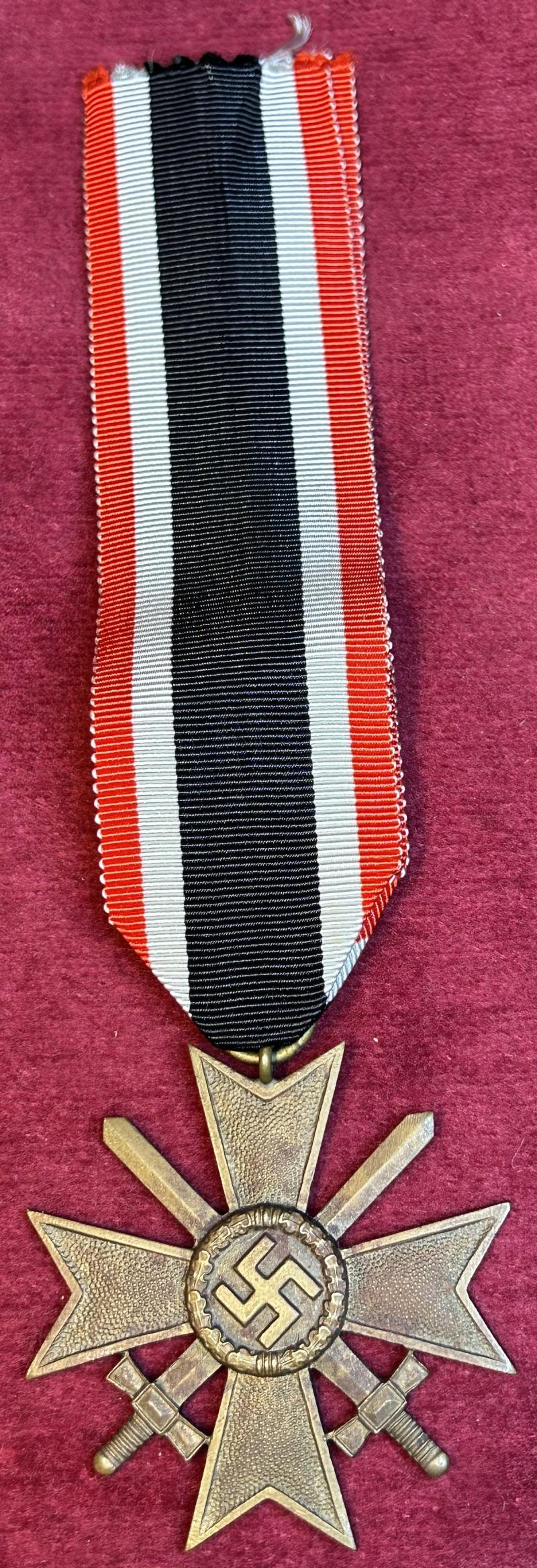 3rd Reich Kriegsverdienstkreuz mit Schwertern 2. Klasse, 1939