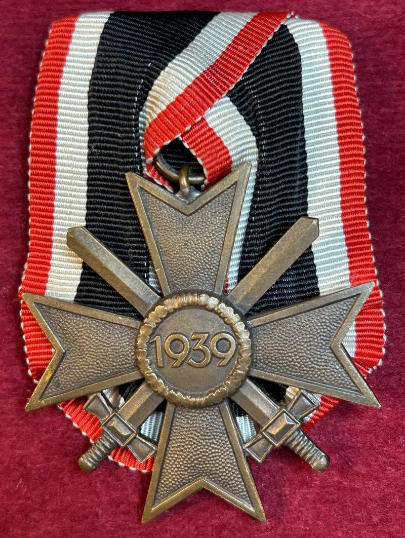 3rd Reich Kriegsverdienstkreuz 2.Klasse 1939 an Einzelspange