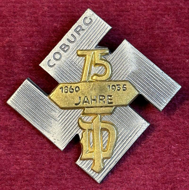 3rd Reich Deutsche Turnerschaft Cobug 75 Jahre