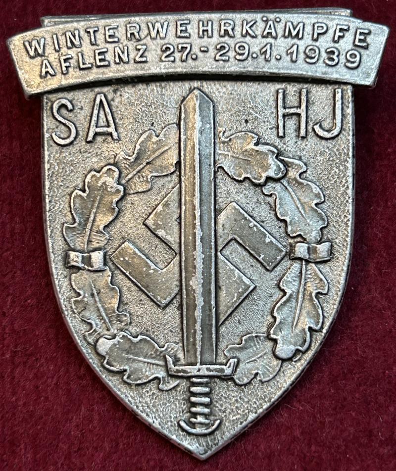 3rd Reich SA/HJ WInterwehrkämpfe Aflenz 1939