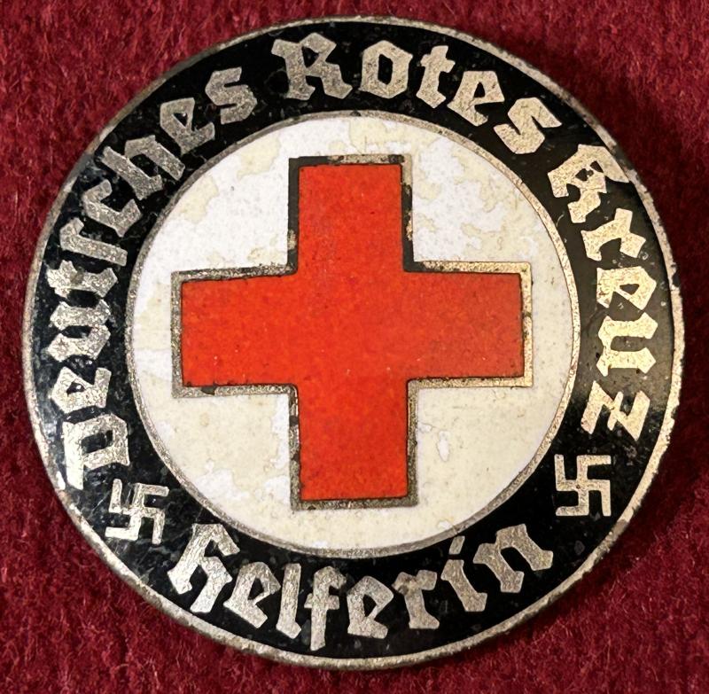 3rd Reich Deutsches Rotes Kreuz Helferin abzeichen