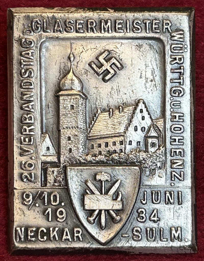 3rd Reich 26. Verbandstag der Glasermeister 1934