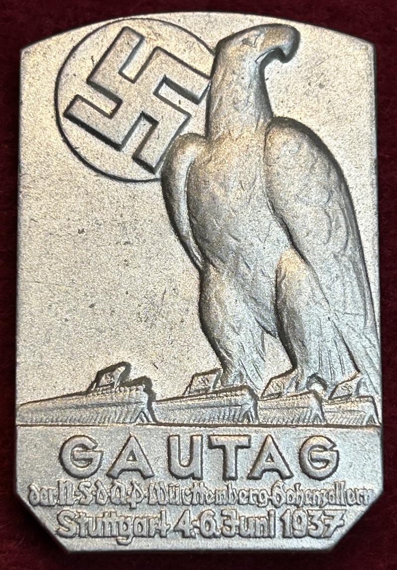 3rd Reich Gautag der NSDAP Gautag Württemberg-Hohenzollern 1937